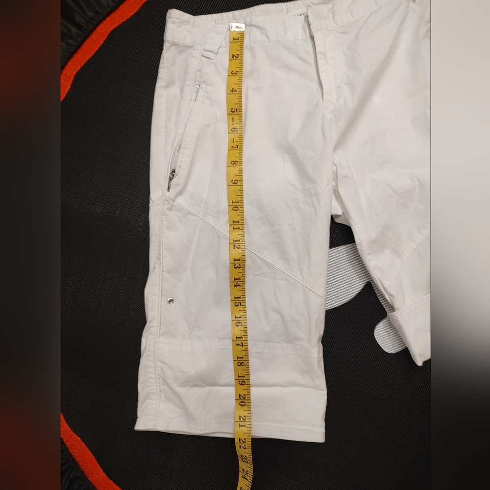 Danskin convertible length cotton shorts. Size small. - Picture 5 of 9